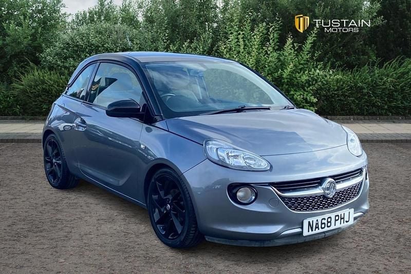 Satin steel grey Used 2018 Vauxhall Adam Hatchback | £7,799 (Fair price) - Image 1/4
