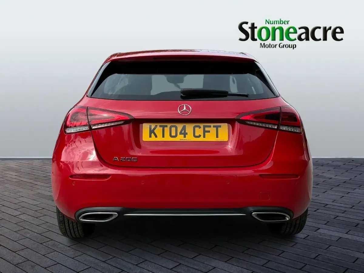 Used Mercedes A200 Executive 163 HP (119 kW) 2019 Red Hatchback