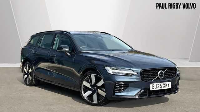Blue Used 2025 Volvo V60 Plus Estate | £39,990 (Expensive) - Image 1/3