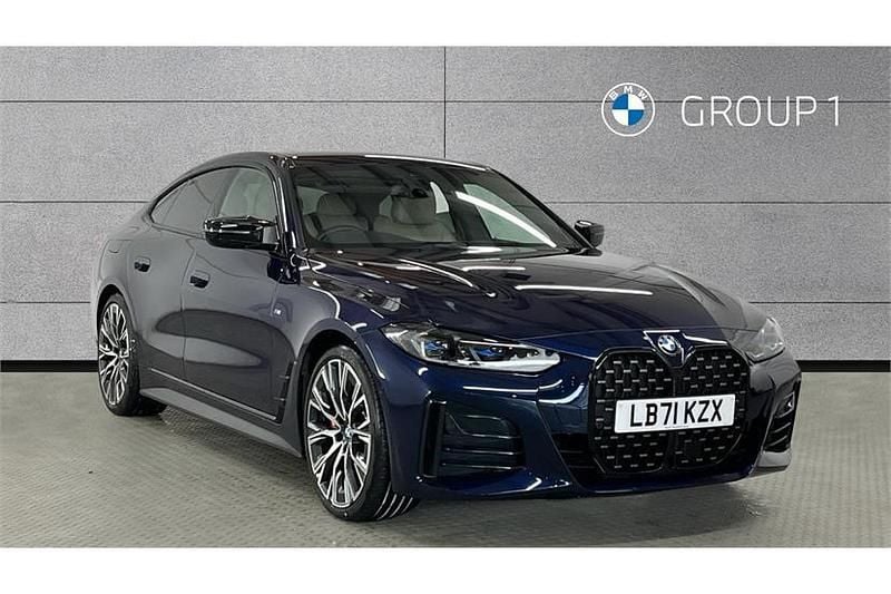 Blue Used 2021 BMW M440 Comfort Edition Sedan | £38,295 (Fair price) - Image 1/4