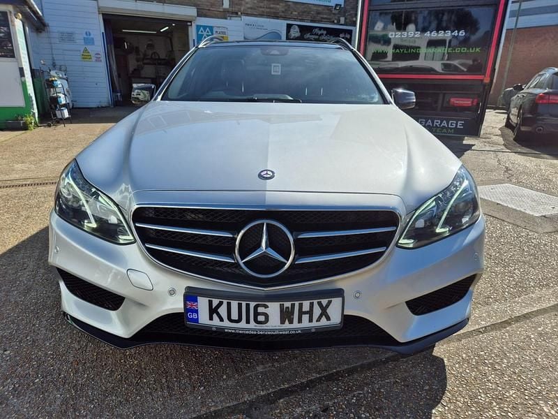 Used Mercedes E220 Premium 2016 Silver Estate