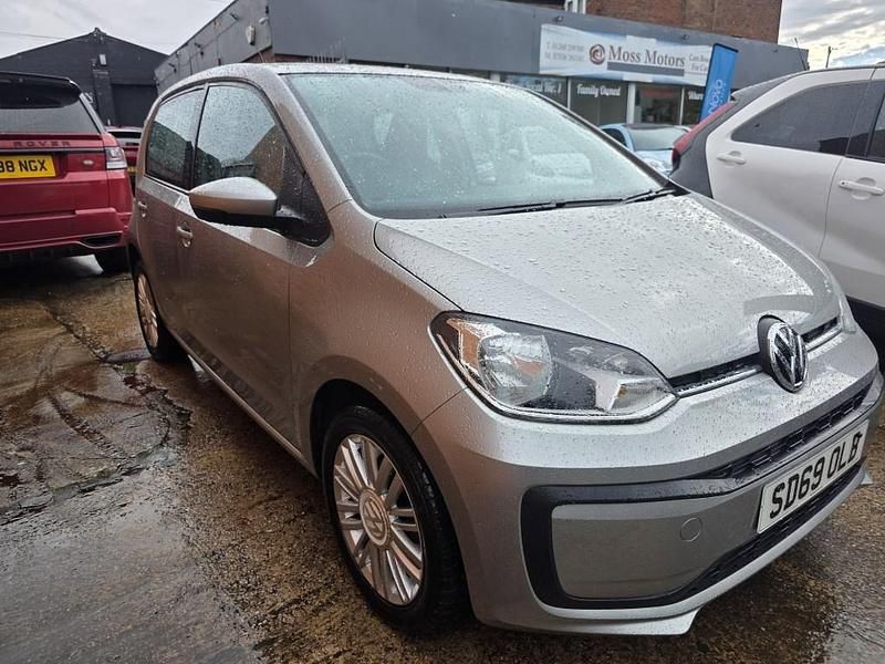 Begagnad VW up! move up! 60 HK (44 kW) 2019 Silver Halvkombi