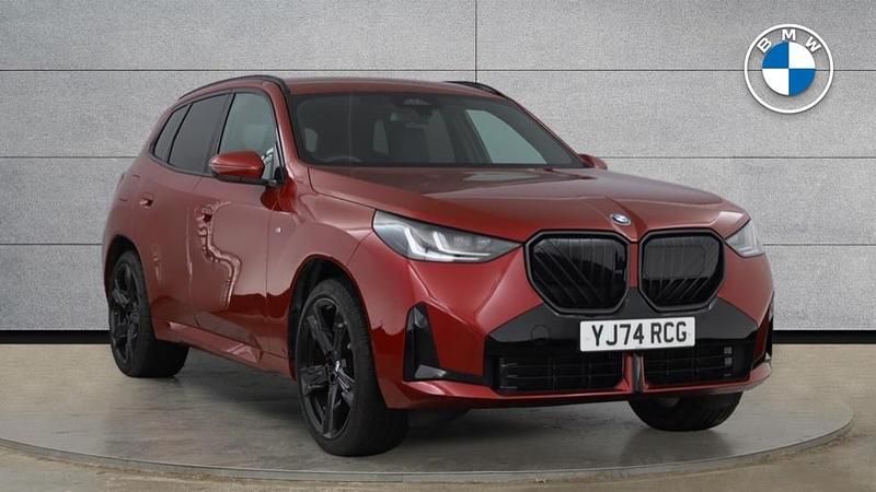 Red Used 2025 BMW X3 M Sport SUV | £47,950 - Image 1/4