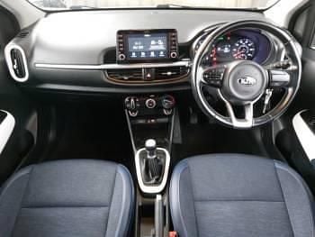 Used Kia Picanto 2019 Blue Hatchback