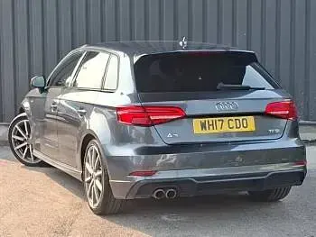 Used Audi A3 Black Edition 150 HP (110 kW) 2017 Grey Hatchback