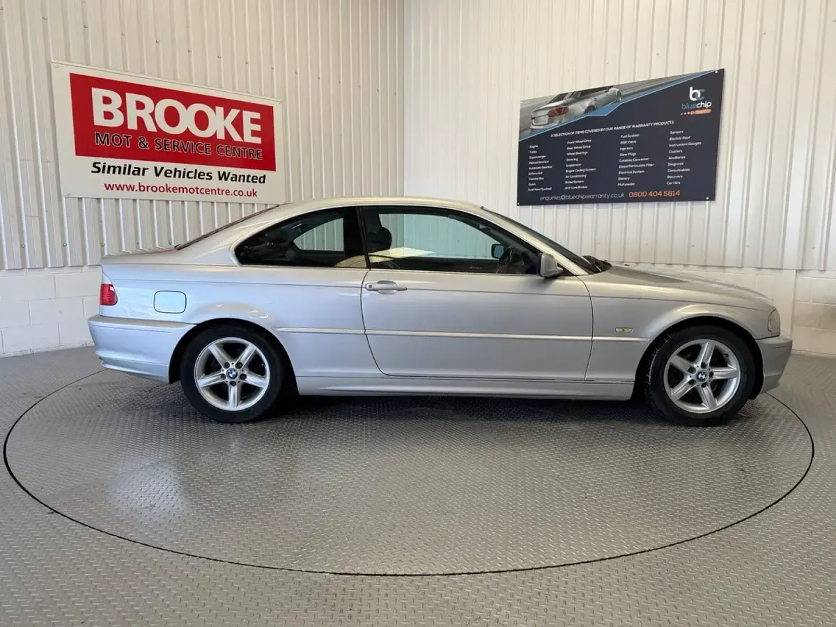 Used BMW 323 1999 Silver Coupe