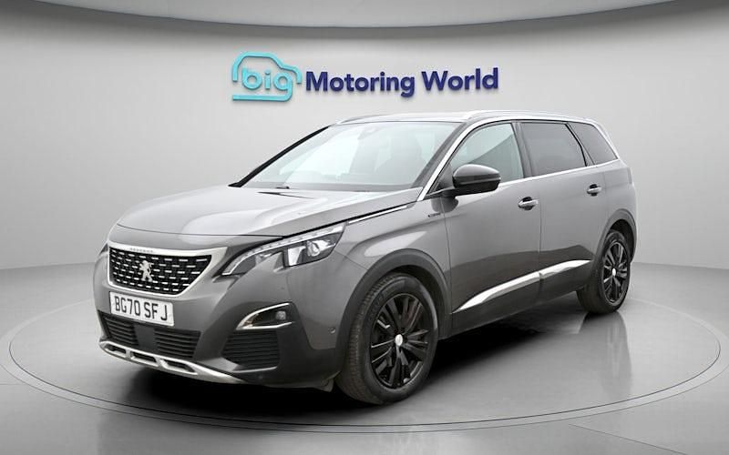 Used Peugeot 5008 GT-line 131 HP (96 kW) 2020 Grey SUV