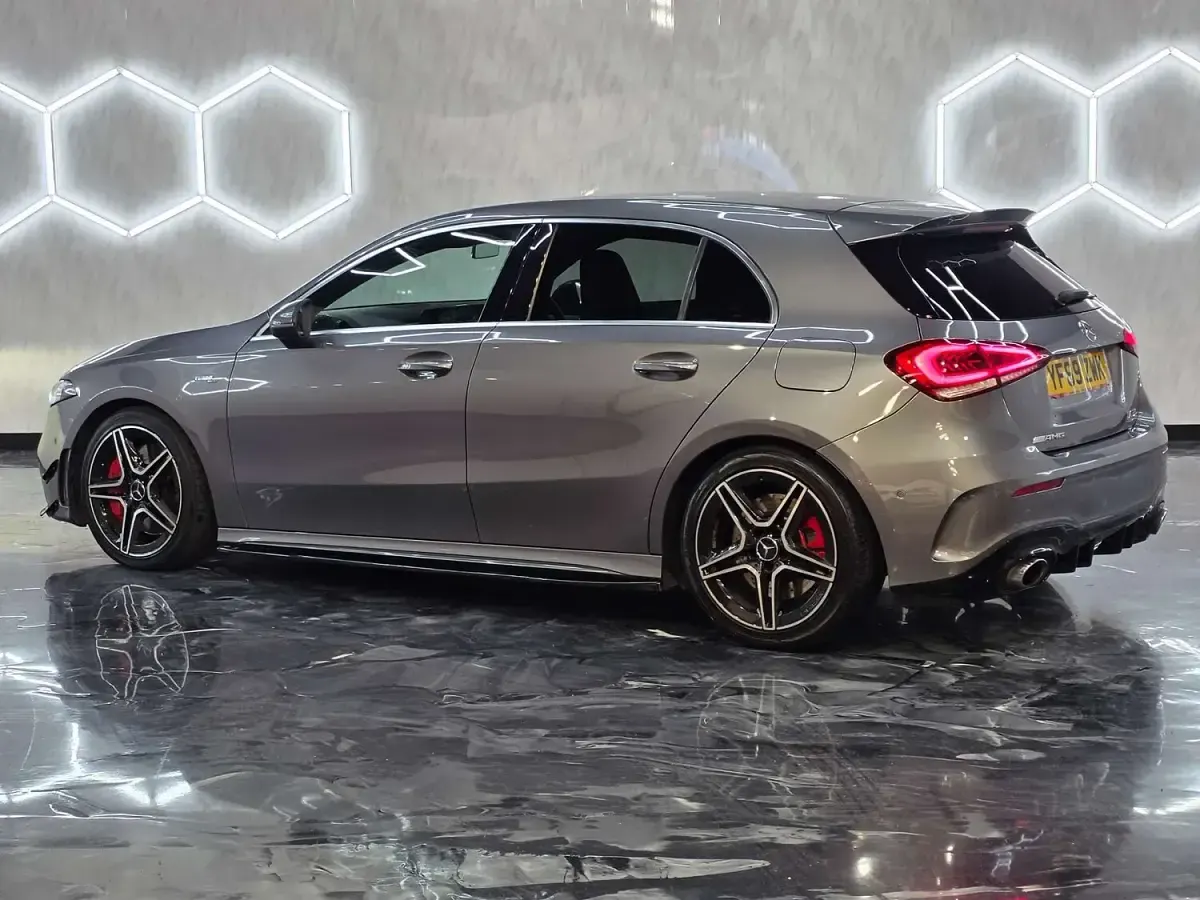 Used Mercedes A35 AMG Executive 306 HP (225 kW) 2019 Grey Hatchback