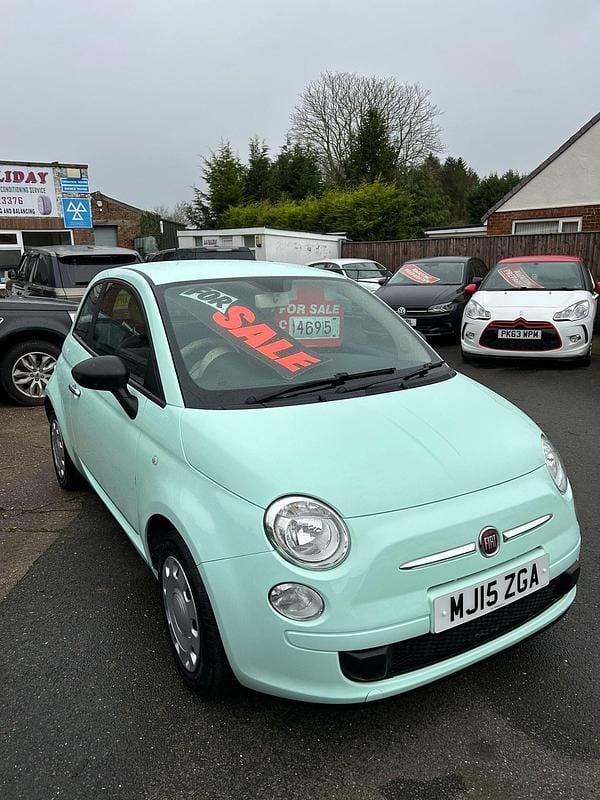 Używany Fiat 500 Pop 69 KM (50 kW) 2015 Zielony Hatchback