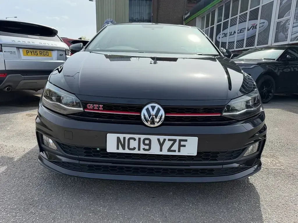 Used VW Polo GTI 200 HP (147 kW) 2019 Black Hatchback