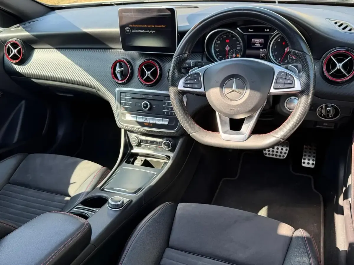 Used Mercedes A250 Premium 2015 White Hatchback