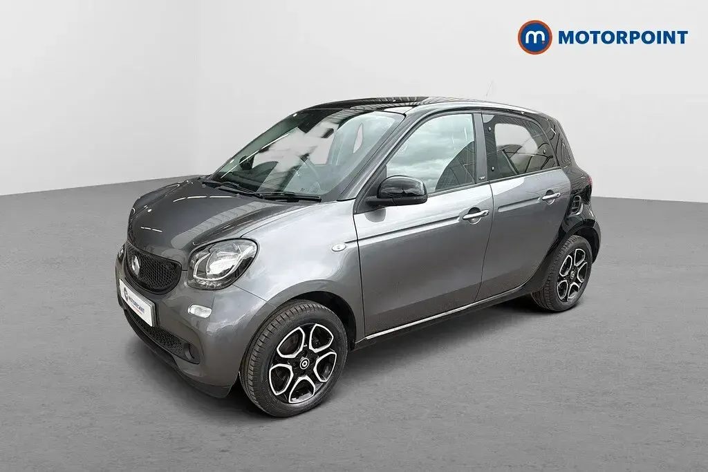 Used Smart ForFour Premium 71 HP (52 kW) 2018 Black Hatchback