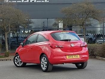 Used Vauxhall Corsa 75 HP (55 kW) 2019 Red Hatchback