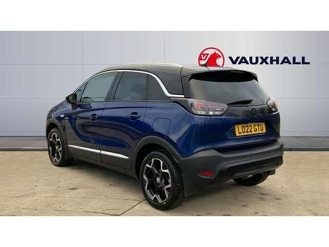 Used Vauxhall Crossland Ultimate 110 HP (80 kW) 2022 Blue SUV