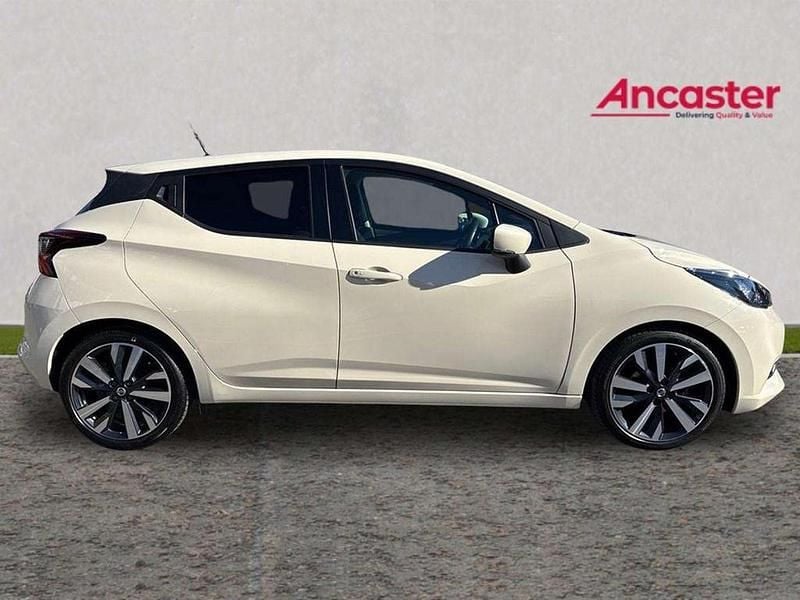 Used Nissan Micra Tekna 91 HP (66 kW) 2022 White Hatchback