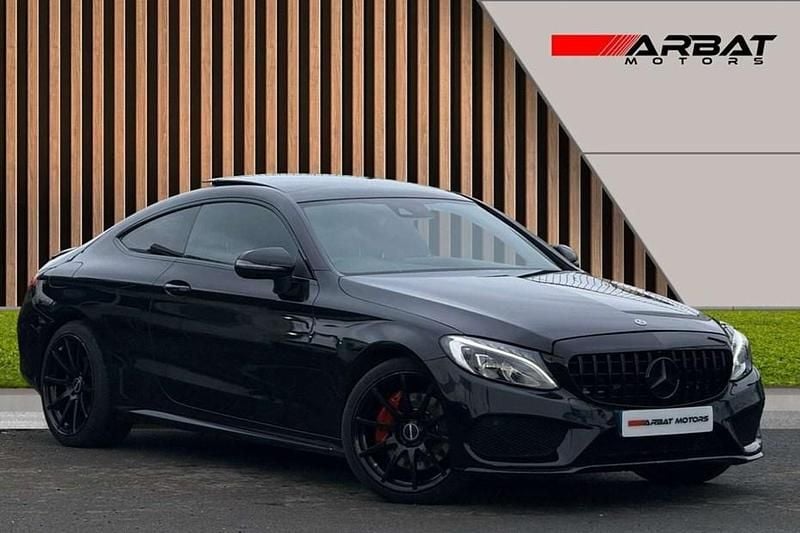 Black Used 2018 Mercedes C250 AMG Line Premium Plus Coupe | £13,450 (Fair price) - Image 1/1