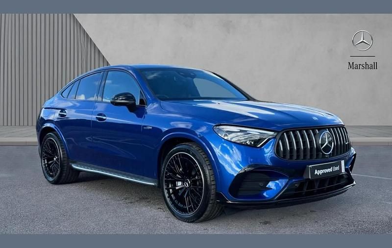Blue Used 2025 Mercedes GLC43 AMG Premium Plus SUV | £69,150 - Image 1/4