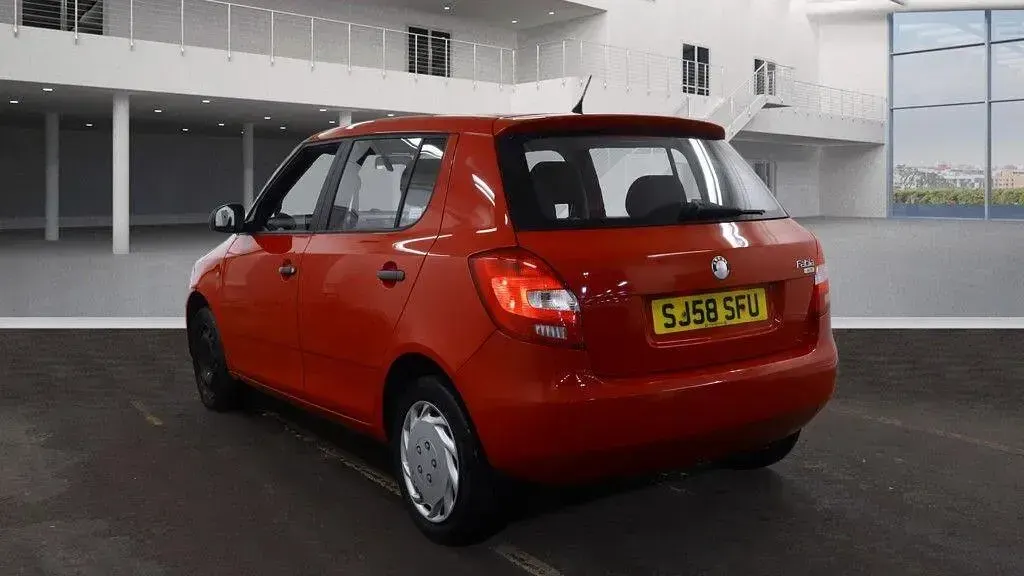 Used Skoda Fabia 2008 Red Hatchback