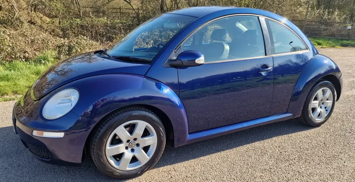 Used VW Beetle 2007 Blue Hatchback