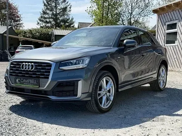 Begagnad Audi Q2 S-Line 2018 Grå SUV