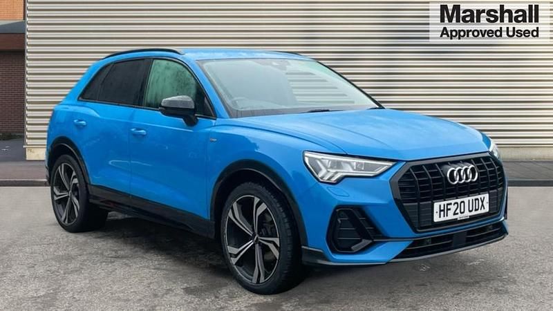 Used Audi Q3 S-Line 150 HP (110 kW) 2020 Blue SUV