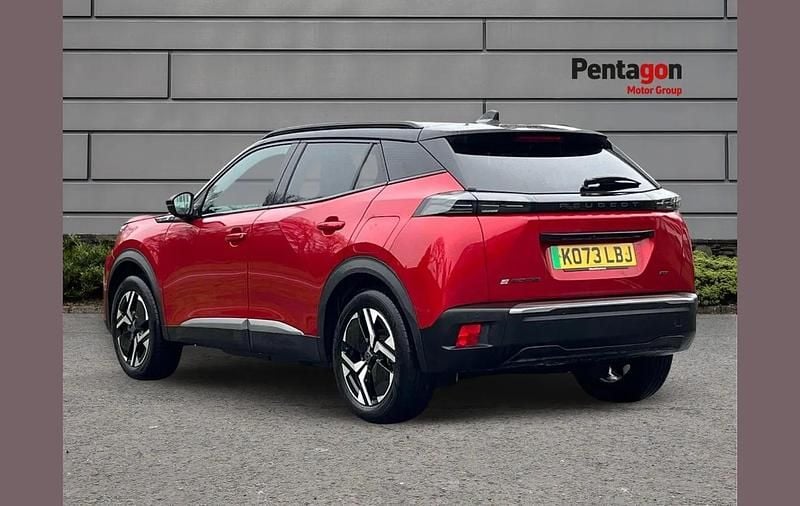 Used Peugeot e-2008 GTi 114 kW (156 HP) 2024 Red SUV