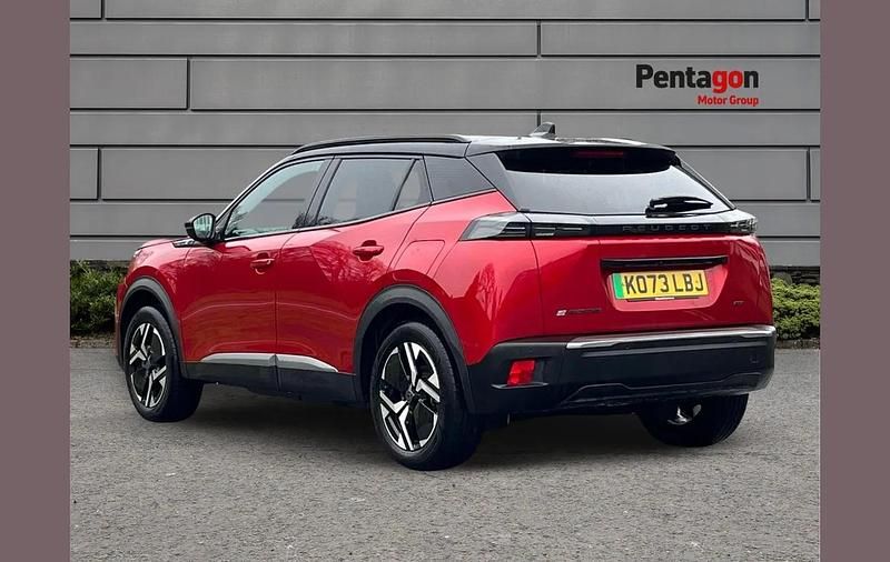 Used Peugeot e-2008 GTi 114 kW (156 HP) 2024 Red SUV