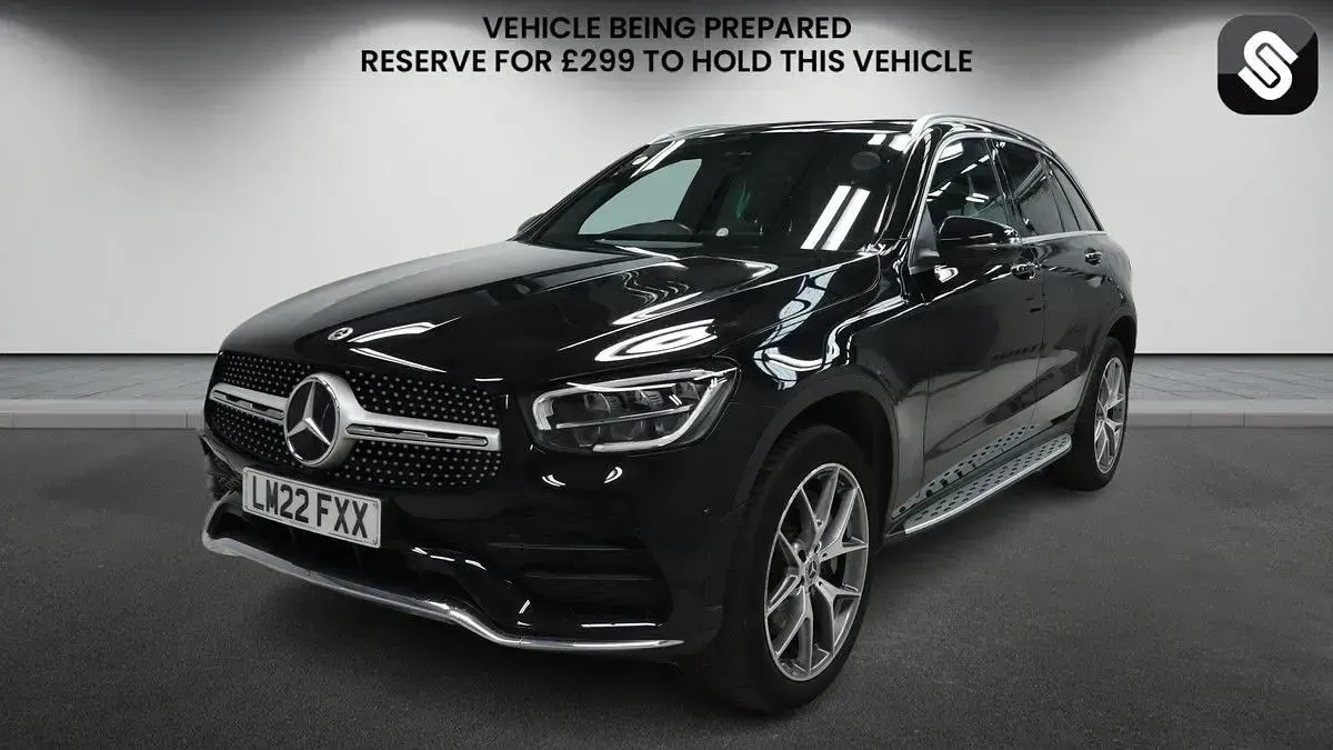 Used Mercedes GLC300e AMG line 2022 Black SUV