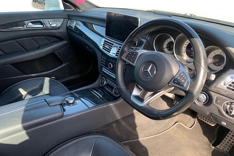 Used Mercedes CLS350 AMG Line Premium Plus 258 HP (189 kW) 2016 White Coupe