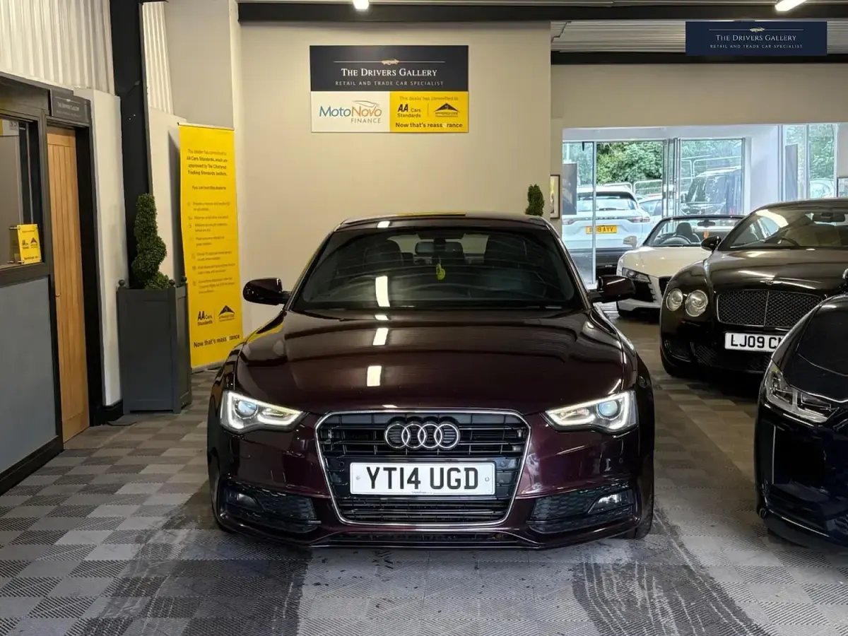 Used Audi A5 S-Line 2014 Red Coupe