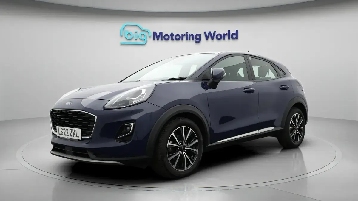 Used Ford Puma Titanium 125 HP (91 kW) 2022 Blue SUV