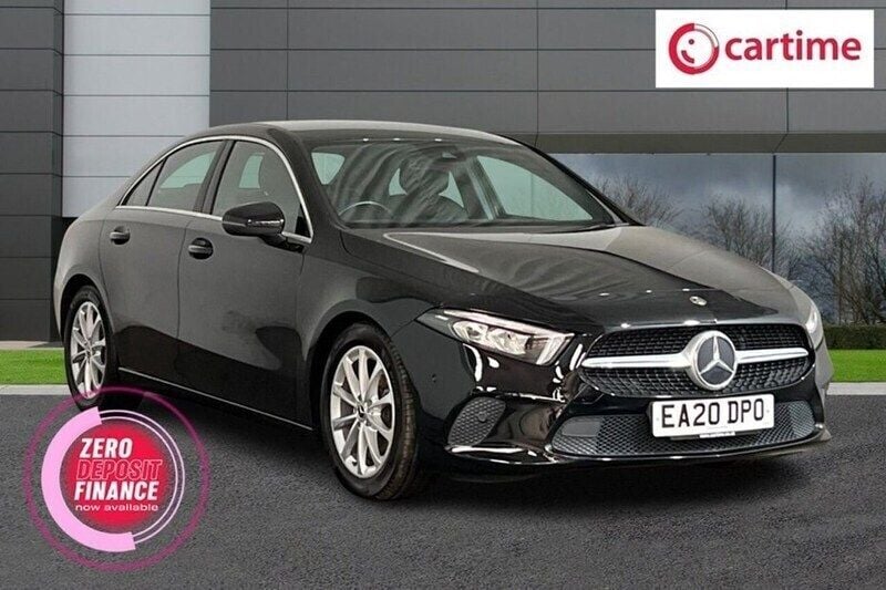 Black Used 2020 Mercedes A180 Executive Sedan | £15,555 (Good price) - Image 1/1