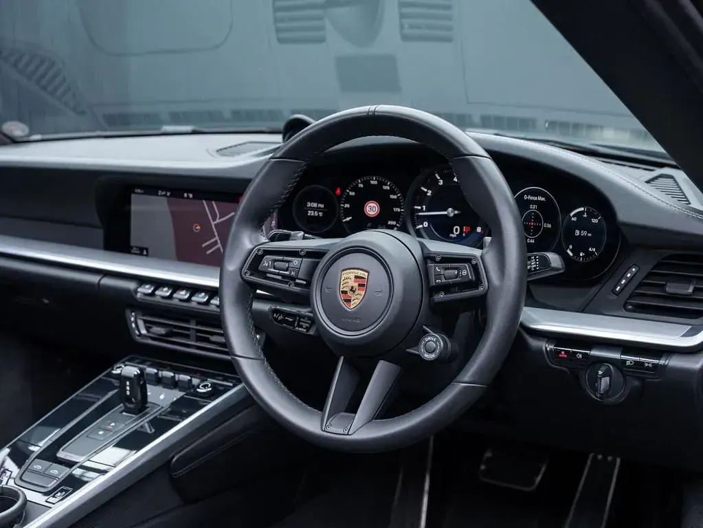 Used Porsche 992 450 HP (330 kW) 2021 Black Cabriolet
