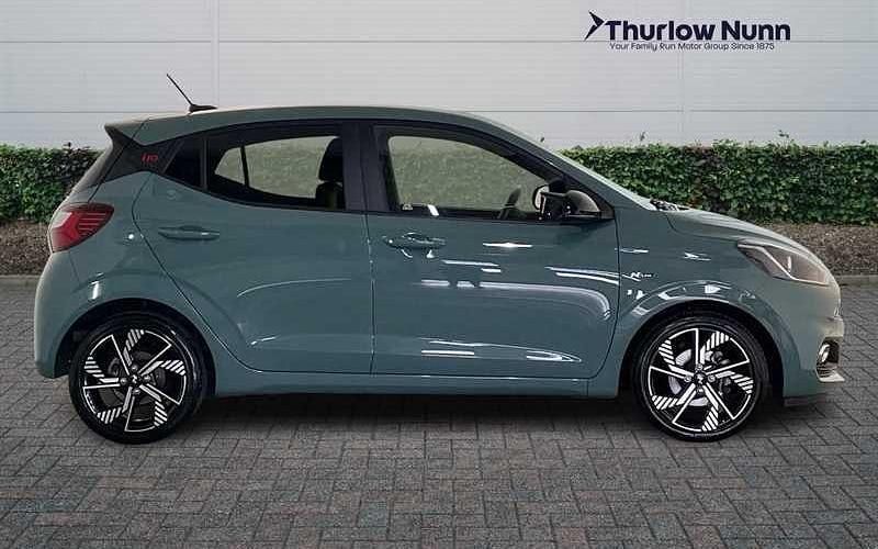Used Hyundai i10 N Line 90 HP (66 kW) 2025 Mangrove green Hatchback