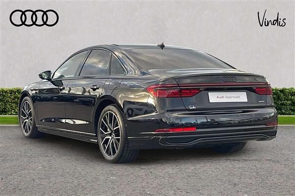 Used Audi A8 Black Edition 456 HP (335 kW) 2025 Black Sedan