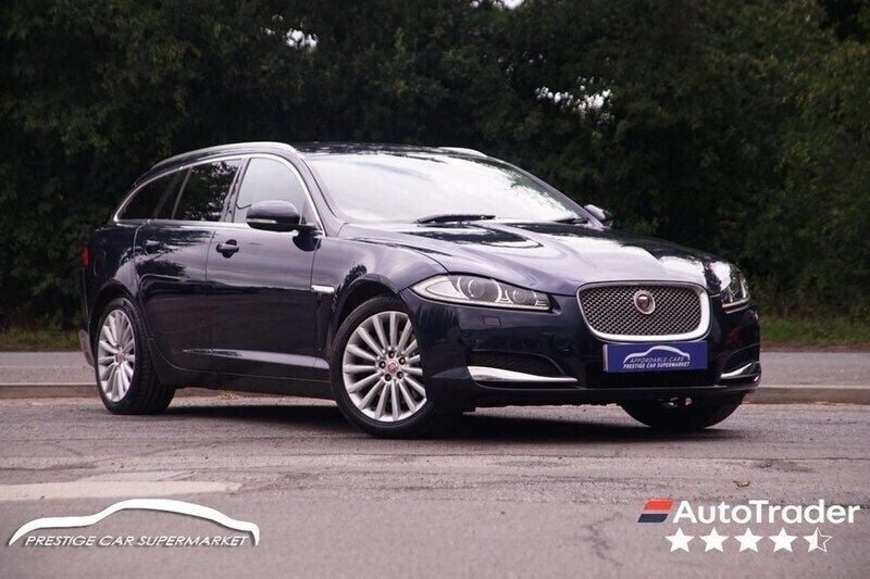 Blue Used 2015 Jaguar XF Sportbrake Luxury Estate | £8,999 (Fair price) - Image 1/4