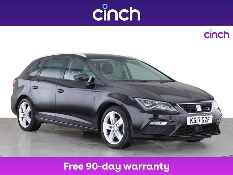 Black Used 2017 Seat Leon FR Estate | £10,499 (Fair price) - Image 1/3