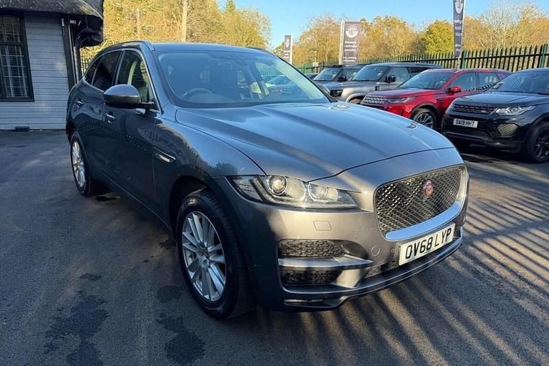Grey Used 2018 Jaguar F-Pace Portfolio SUV | £13,695 (Fair price) - Image 1/1