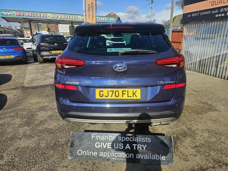 Used Hyundai Tucson Premium 177 HP (130 kW) 2020 Blue SUV