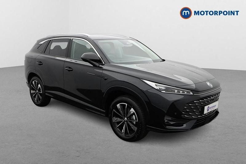 Black New 2025 MG HS Trophy SUV | £22,999 (Expensive) - Image 1/4