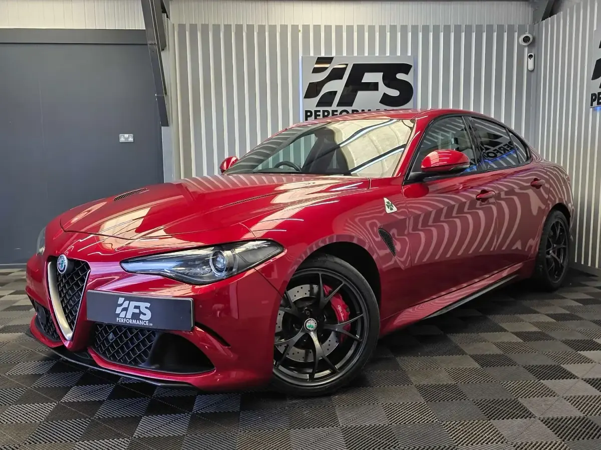 Used Alfa Romeo Giulia Saloon Quadrifoglio 510 HP (375 kW) 2018 Red Sedan