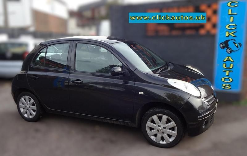 Used Nissan Micra 88 HP (64 kW) 2006 Black Hatchback