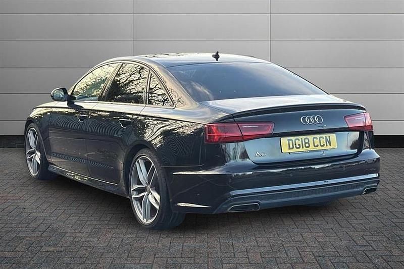 Used Audi A6 Black Edition 190 HP (139 kW) 2018 Black Sedan