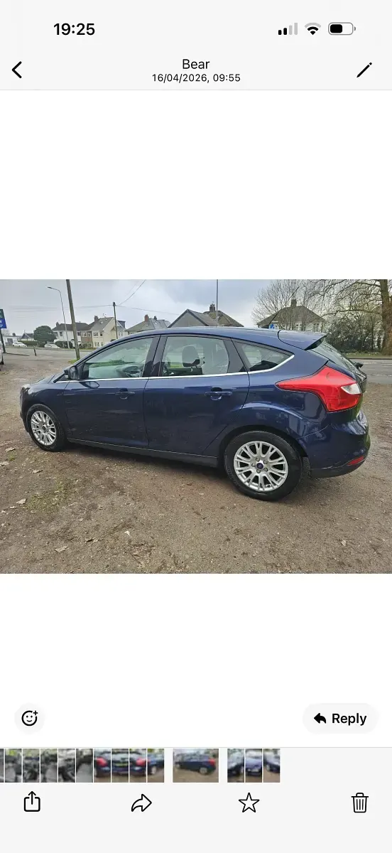 Begagnad Ford Focus Titanium 115 HK (84 kW) 2012 Blå Halvkombi