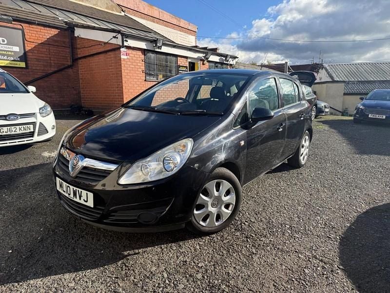 Black Used 2010 Vauxhall Corsa Hatchback | £1,995 (Good price) - Image 1/4