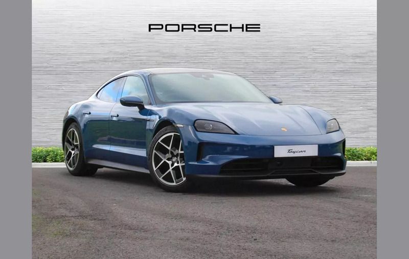 Blue Used 2025 Porsche Taycan Sedan | £94,850 - Image 1/4