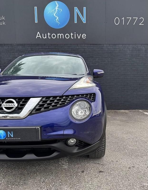 Used Nissan Juke N-Connecta 110 HP (80 kW) 2016 Blue SUV