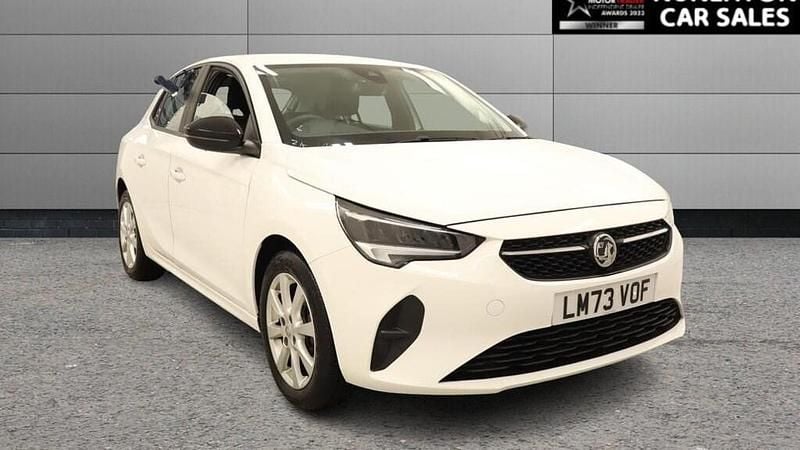 Used Vauxhall Corsa Design Edition 100 HP (73 kW) 2023 White Hatchback