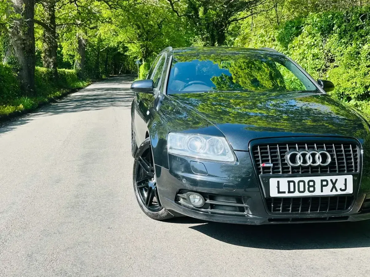 Usado Audi A6 S-Line 2008 Preto Carrinha