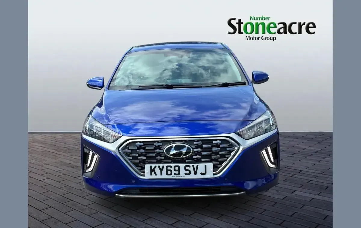 Used Hyundai Ioniq Premium SE 141 HP (103 kW) 2019 Blue Hatchback